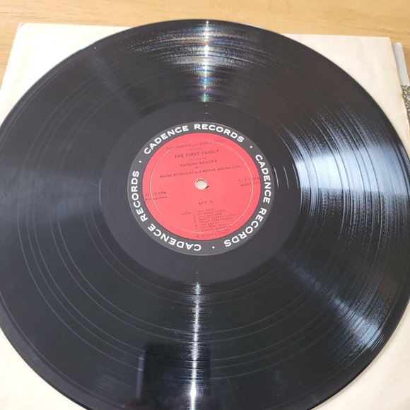 BOB BOOKER EARLE DOUD The First Family LP Vinyl 1962 Cadence Record CLP 3060 LP9 - Picture 8 of 9